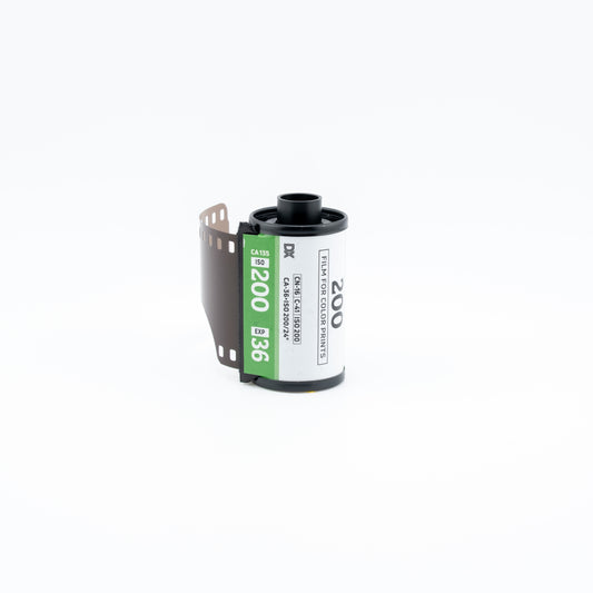 Fujifilm 200 film on a white background