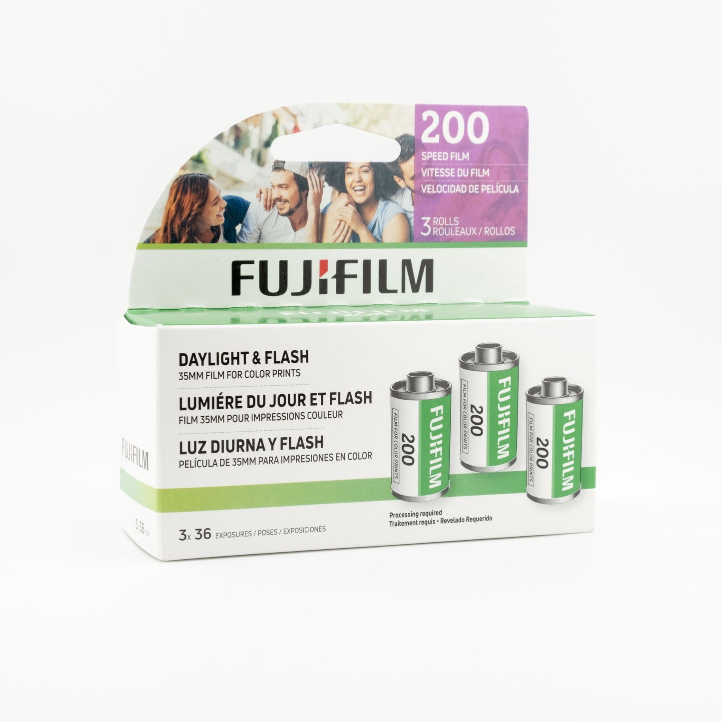 FUJIFILM 200 Color Negative Film (35mm Film, 36 Exposures, unboxed)