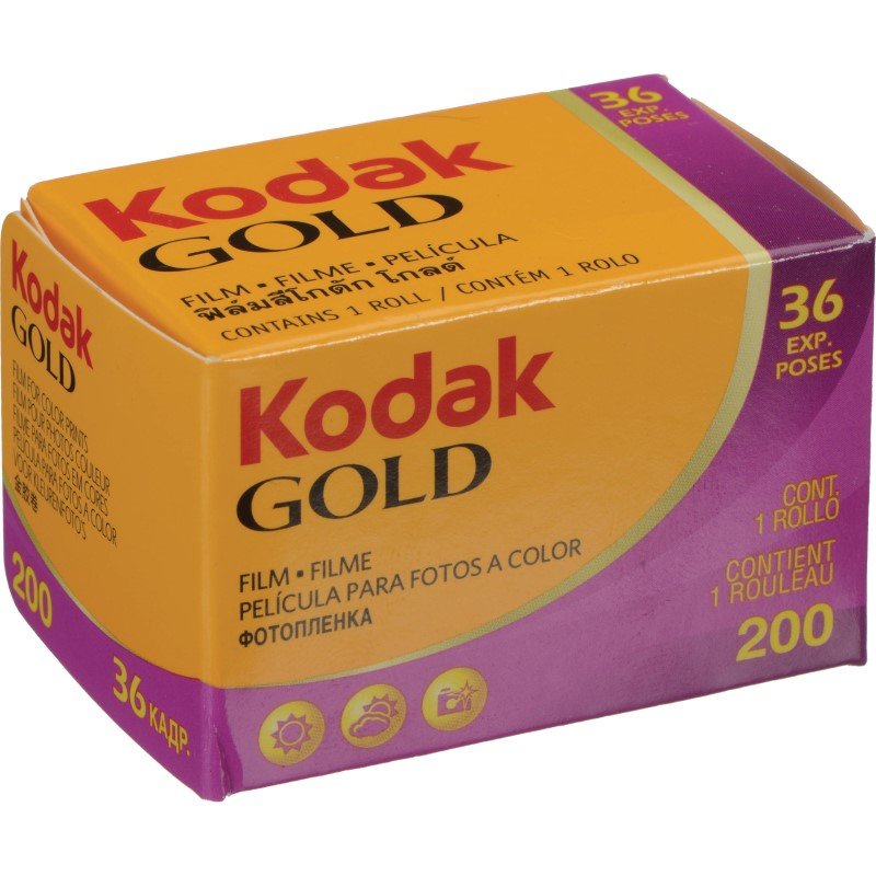 Kodak Film GOLD 200 Color Negative Film (35mm Film, 36 Exposures)