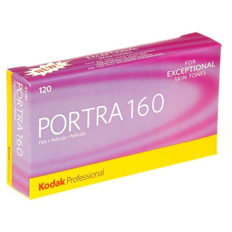 Kodak Film Portra 160 Colour Negative Film (1 x 120 Roll Film)