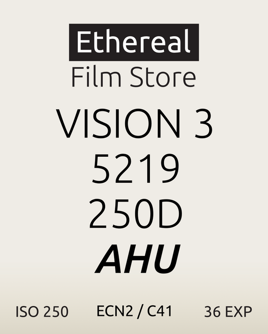 Ethereal Film Store Vision 3 250D AHU 5207 35 mm film 